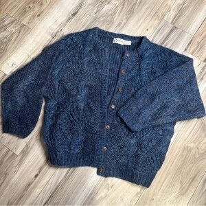 Vintage Carducci Wool Cardigan Sweater